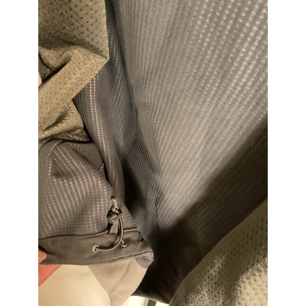 The North Face WindWall Jacket Men’s L Gray Black Full Zip Fleece - Picture 10 of 10